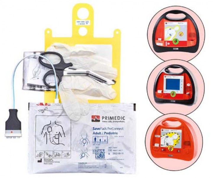 Elektrody SavePads PreConnect do defibrylatora AED Primedic